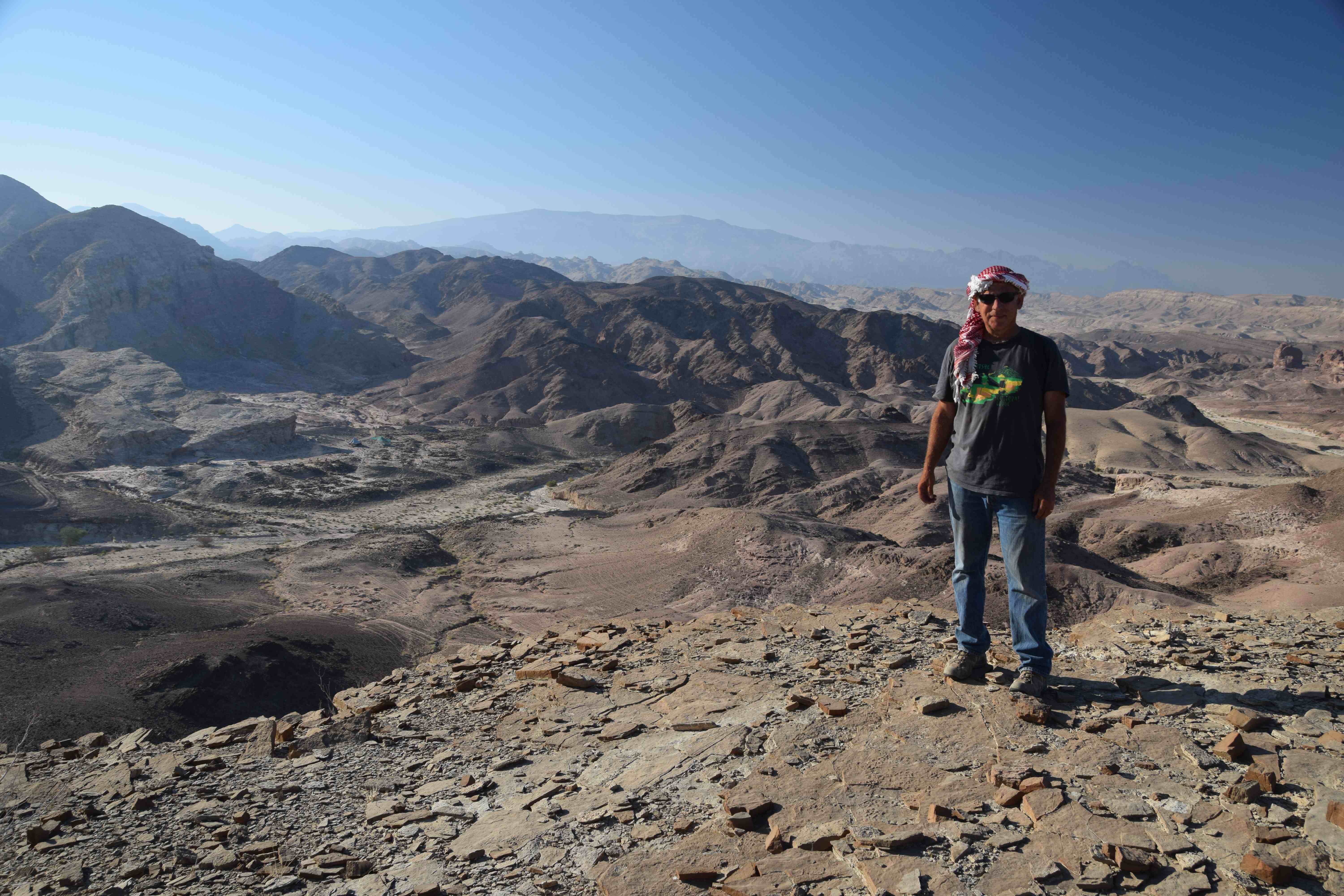 Thomas Levy at Khirbat al-Jariyah 